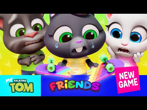 Crazy Skateboarding Tricks With My Talking Tom Friends (NEW GAME Official Trailer 2) - Crazy Skateboarding Tricks With My Talking Tom Friends (NEW GAME Official Trailer 2)