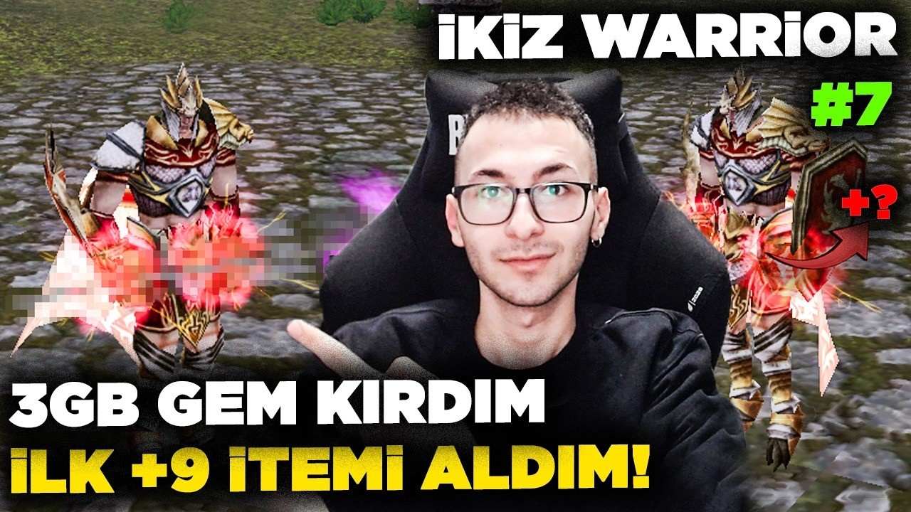 İLK +9 İTEMİMİ ALDIM | İKİZ WARRİOR #7 | Knight Online
