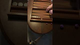 How to set up backgammon