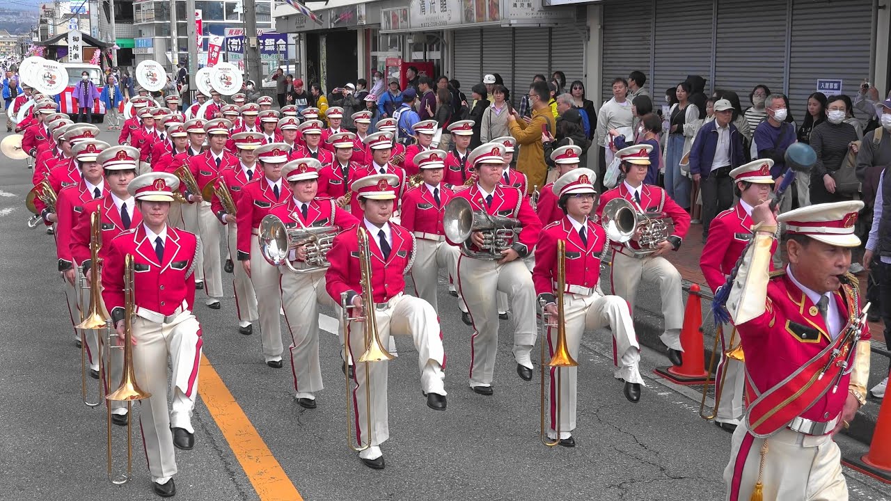 早稲田大阪ウィンドバンド / 第61回 清和源氏まつり / Fanfare & Parade Outward Route