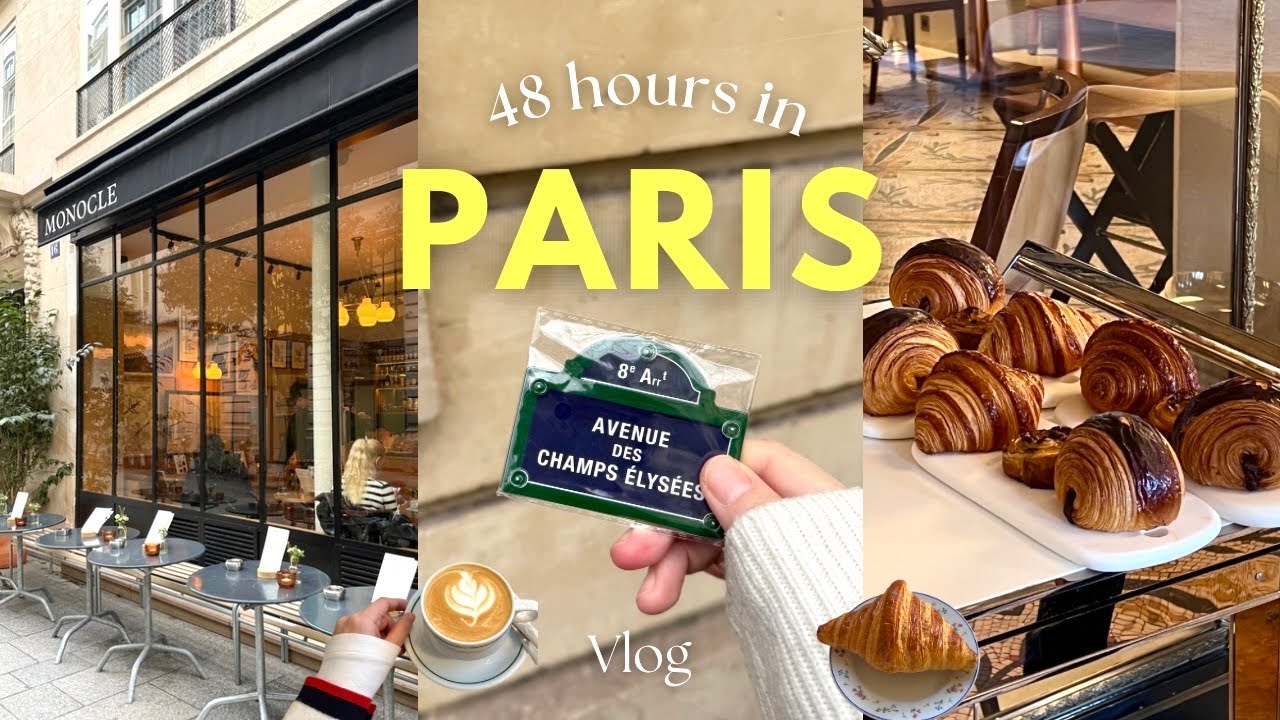 감성 1월 파리여행🇫🇷💗 꼭 가야할 베이커리, 레스토랑, 카페 총 정리☕️ 리츠호텔, 파리 Sezane 파우치쇼핑, 유명 보그편집장 안나윈투어 만난썰