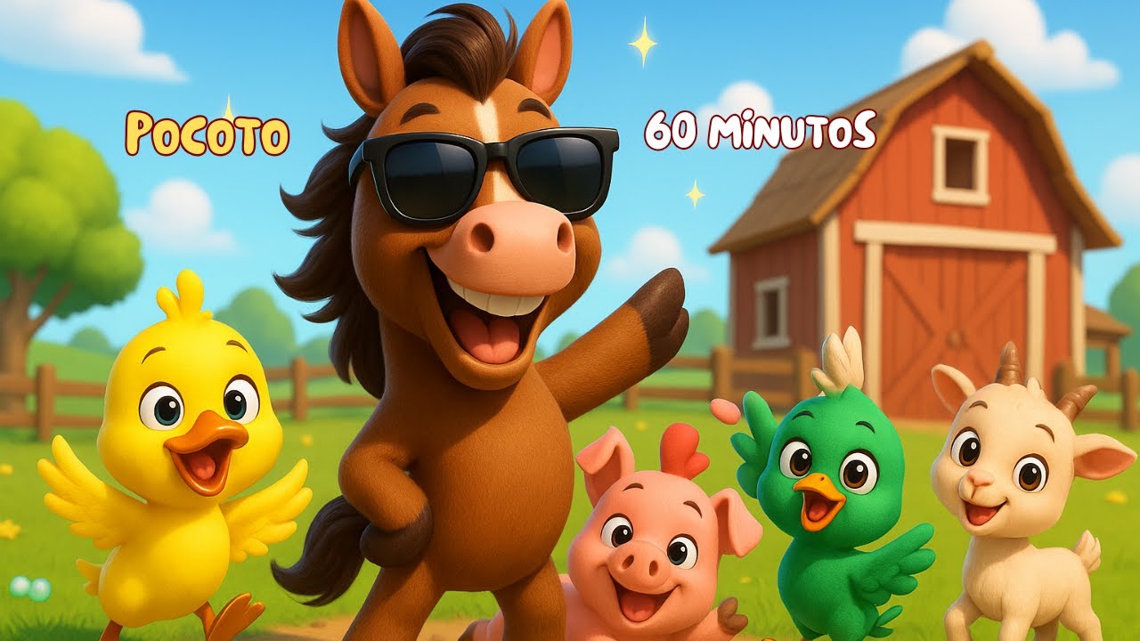 Pocoto | Upa Cavalinho | Canção de Animais | Fazendinha | Compilação| Turma da Gabi