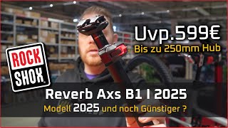 Rock Shox Reverb Axs 2025 Sattelstütze mit bis zu 250mm Hub :-)  I  #rockshox #watzup #mountainbike