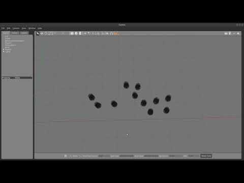 ORCA(optimal reciprocal collision avoidance) based on ROS and DDMR for 11 agents