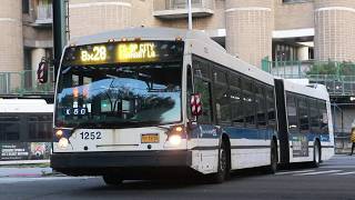 NYCT Bus: 2010 Novabus LFSA #1252 on the Bx28 at Mosholu Parkway South and Jerome Avenue