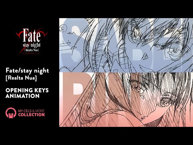 Fate/stay night [Realta Nua] - artbook - Opening Keys Animation