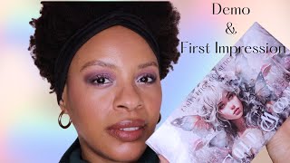 Ensley Reign Cosmetics Cold Moon Palette Demo & First Impression