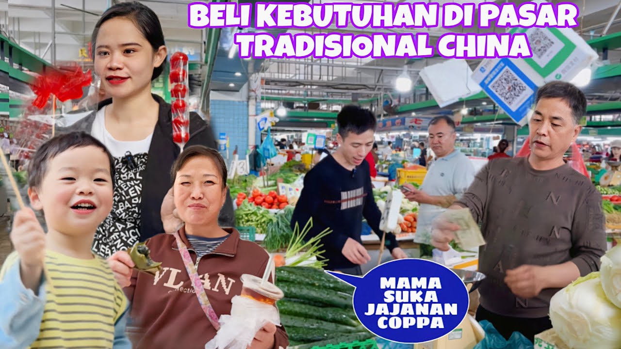 BELUM BISA MASAK DIRUMAH, JADI HARI INI KE PASAR TRADISIONAL CHINA BELI PERBUMBUAN, LAUK PAUK DLL