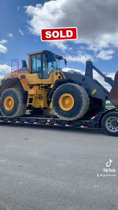 This beautiful Volvo Loader is SOLD, and leaving today for the East Coast.