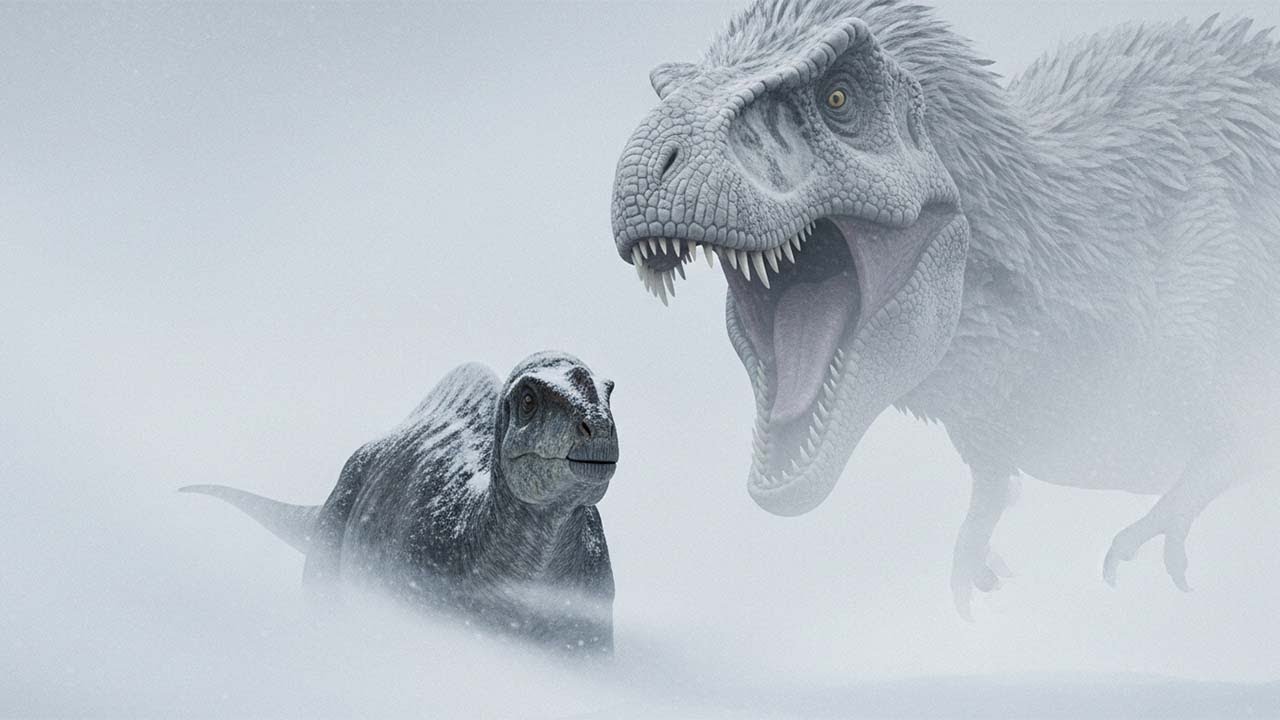 Polar T-Rex: The Cruel Battle for Survival in the White Storm (Full Movie)
