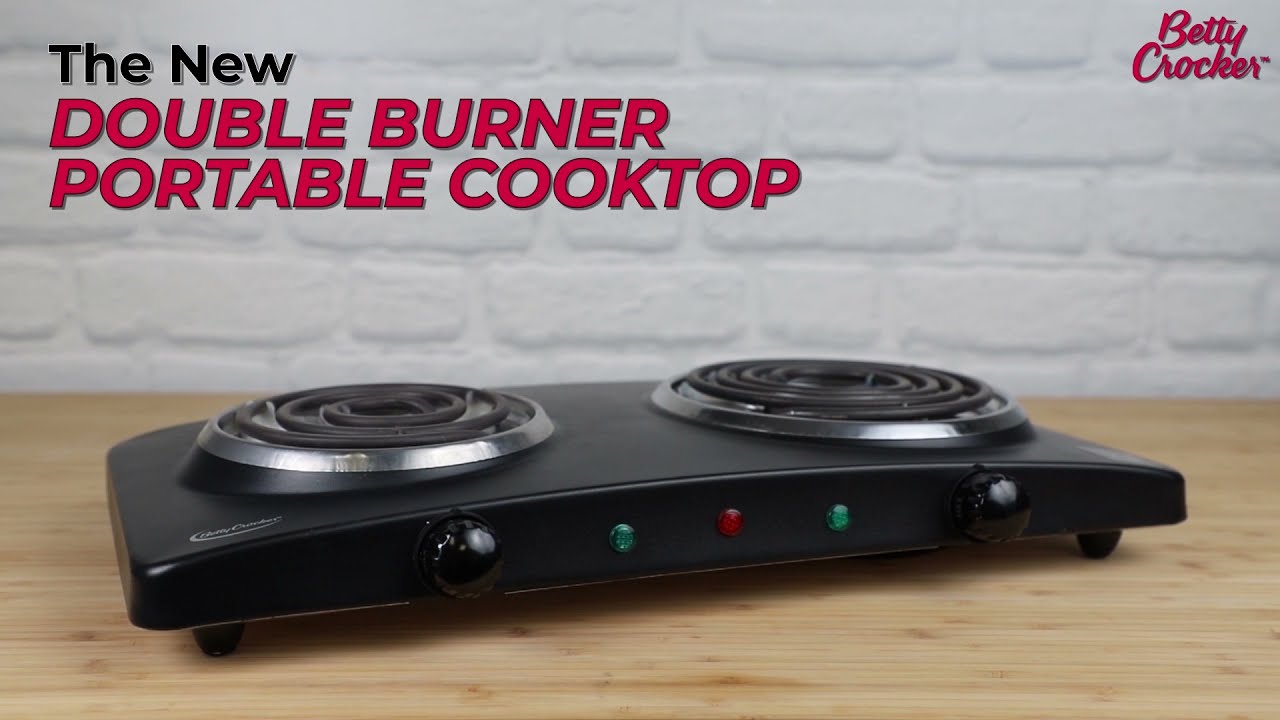 BC-2591CB Double Burner Portable Cooktop