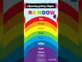Rainbow 🌈 Colours in Easy Way//Made by Mannat/ #learning #shorts#education