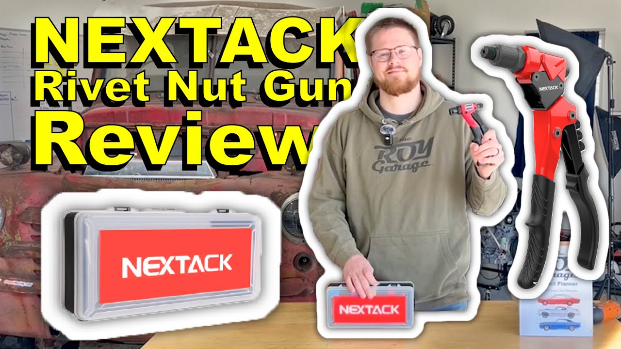 NEXTACK Rivet Nut Gun | How to Install Rivet Nut | The Dodgeball