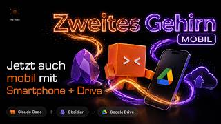 Obsidian und Claude mobiler Workflow. Kostenfrei. Per Sprachbefehl. Google Drive Sync.