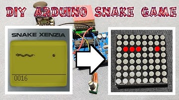 Snake game using Arduino and joystick   edison science corner