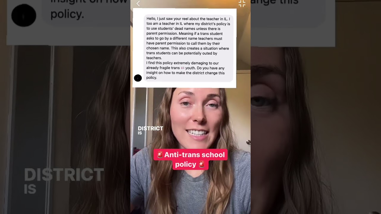 Transphobic school district policies 