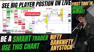 NIFTY|BANKNIFT|LIVE AND ANYSTOCK *OPERATOR CHART|ORDERFLOW CHART | NO BUY | SELL [ ONLY LEARNING}