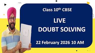 LIVE DOUBT SOLVING CLASS - CBSE Class 10th Punjabi by Harvinder Sir