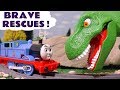 Thomas & Friends Brave Rescues with Dinosaur and Paw Patrol TT4U