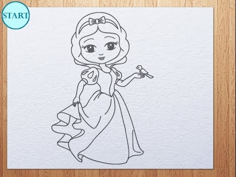 Snow White Drawings 2