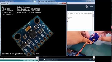 Acelerômetro MPU6050 com Arduino e Processing