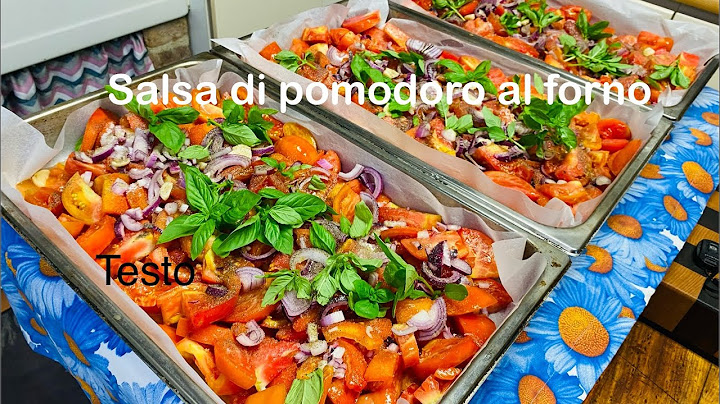 Salsa o stracciata di pomodoro in forno. Come conservare i pomodori ￼
