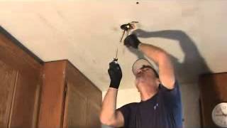 Tips on removing an existing light fixture junction box