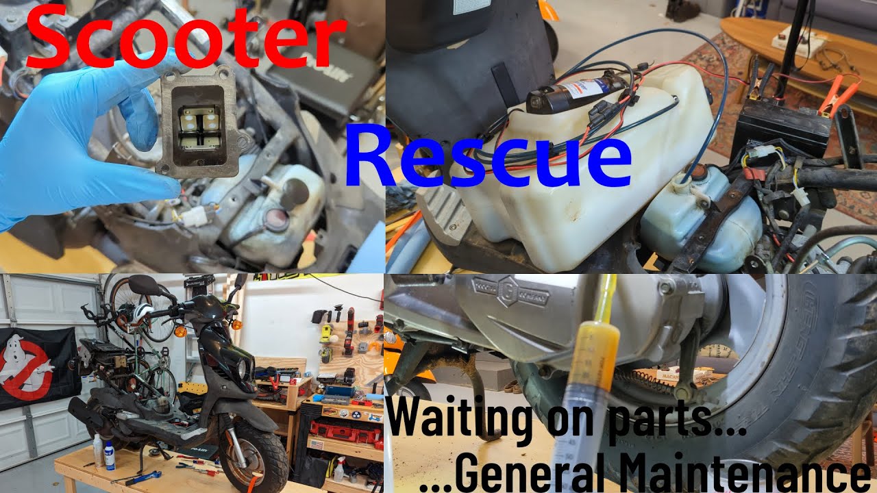 Roughhouse Maintenance Waiting on parts Scooter Rescue E2 YouTube