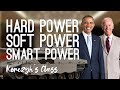 Soft power vs hard power vs smart power in global politics