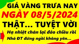 Giá vàng hôm nay ngày 08/5/2024 - giá vàng 9999, vàng sjc, vàng nhẫn 9999,...