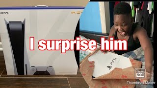 SURPRISING My little Brother with a PS5!!!!! (Emotional )