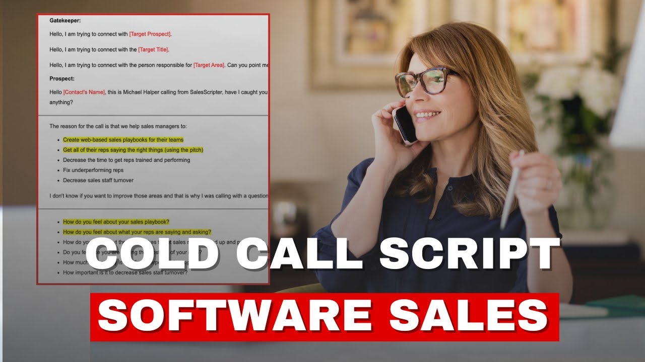 Cold Call Script for Software: Step-By-Step Outline - YouTube