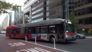 WMATA Metrobus: McPherson Square bound XDE60 5475 X2 at I St/15 St
