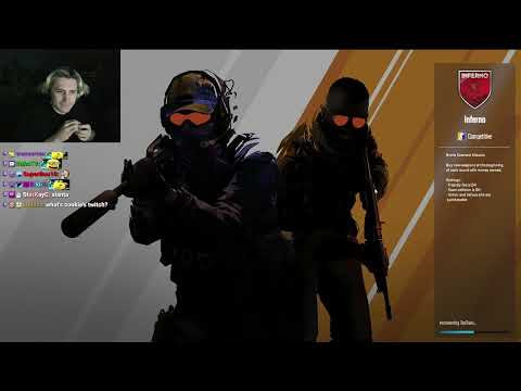 xQc Plays COUNTER STRIKE