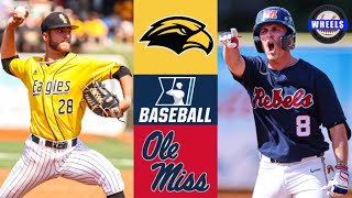 #11 Southern Miss vs Ole Miss Highlights | Super Regional Game 2 | 2022 College Baseball Highlights