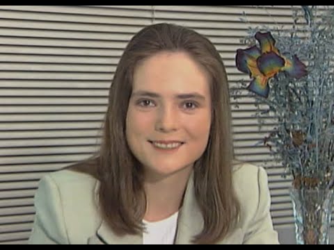 Ольга Озерецковская на 5 канале 25 июля 1997 г.