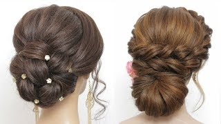 2 Bridal Updos. Easy Hairstyles For Long Hair