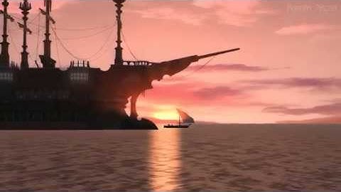 FFXIV - Sinking Doesmaga (level 30 Arcanist quest, partial)