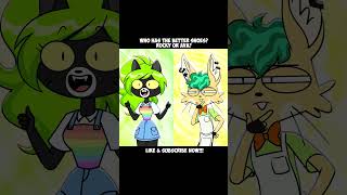 One Two Buckle my SHOES COMPARISON 3 // Rocky Rakoon Animation Meme #Shorts #tiktok #viral #trending