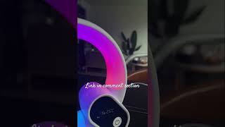 Creative Q Light Analog Sunrise Digital Display Alarm Clock Bluetooth Audio Intelligent Wake-up