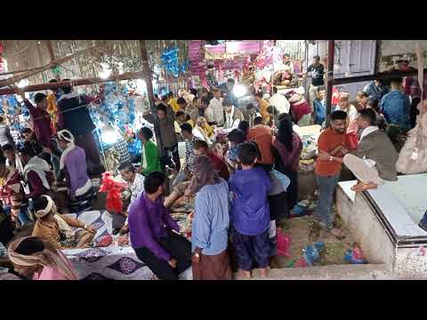 حال سوق القات في العيد في مديرية الشمايتين سوق المركز