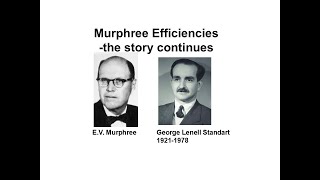 Murphree Efficiencies - the story continues