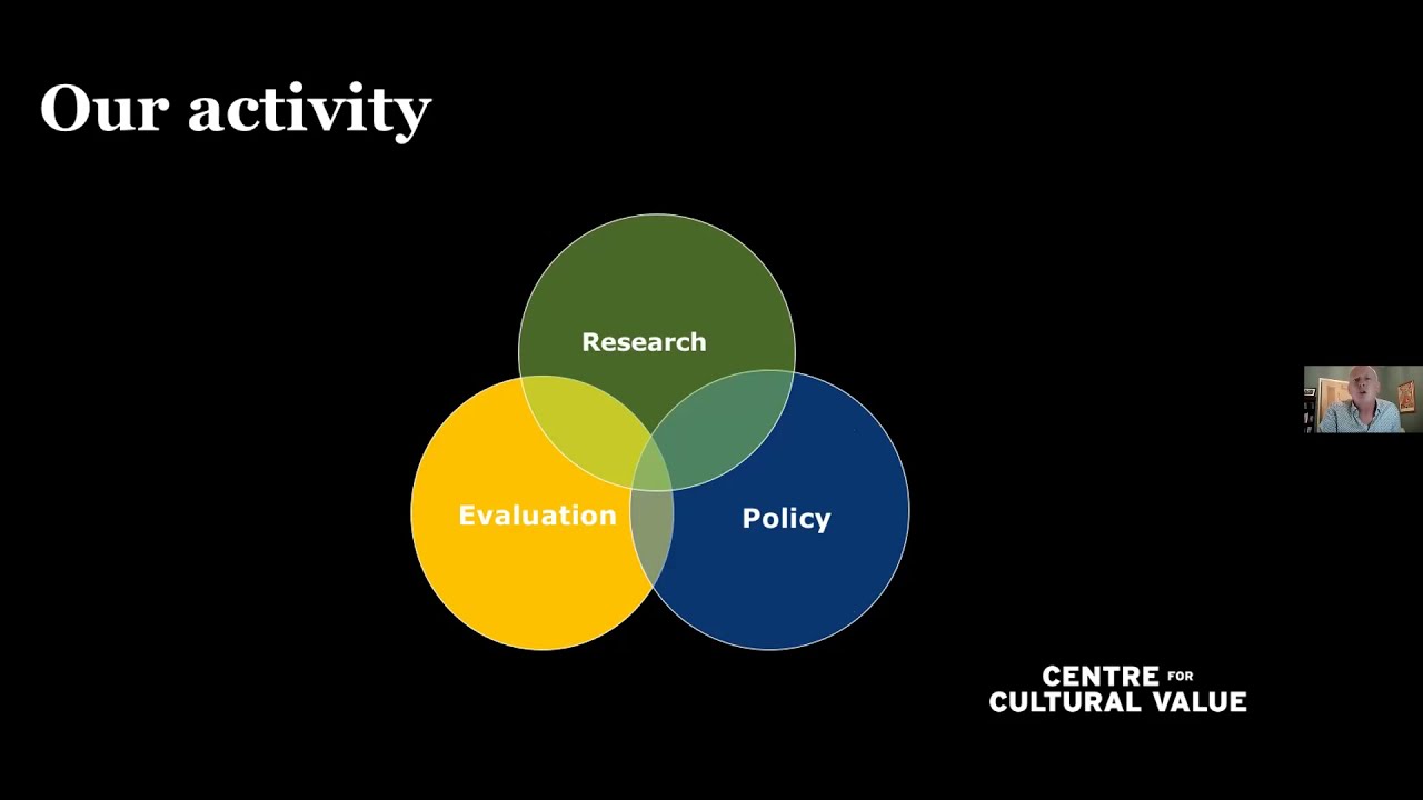 'Why Value the Arts?' Webinar with the Centre for Cultural Value