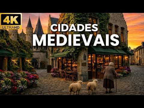 AS CIDADES MEDIEVAIS MAIS ENCANTADORAS DA EUROPA | Onde Você Esquece em Que Século Está | 4k