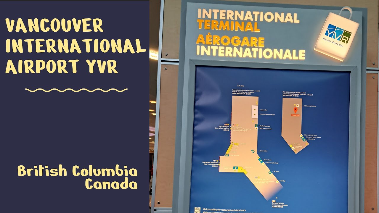 Vancouver International Airport YVR International Terminal Arrival Hall Vancouver International Airport YVR International Terminal Arrival Hall