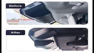 How to fit a FITCAMX dash cam to a Land Rover Defender.  Land Rover Discount Code