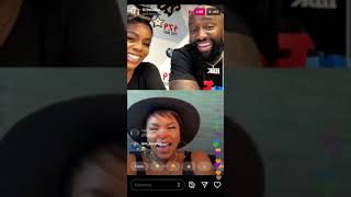 Letoya luckett on Instagram live