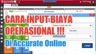 Cara input biaya operasional di accurate online Cara input biaya operasional di accurate online