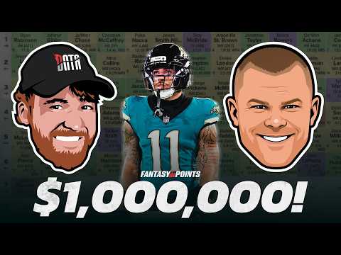 Video: High-Stakes Fantasy Football Strategy π¨ Theo & Scott Attempt to Win $1 MILLION