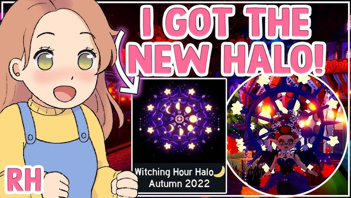 Brand New AUTUMN HALO 2022 Showcase! Royale High Witching Hour Halloween  Halo! 